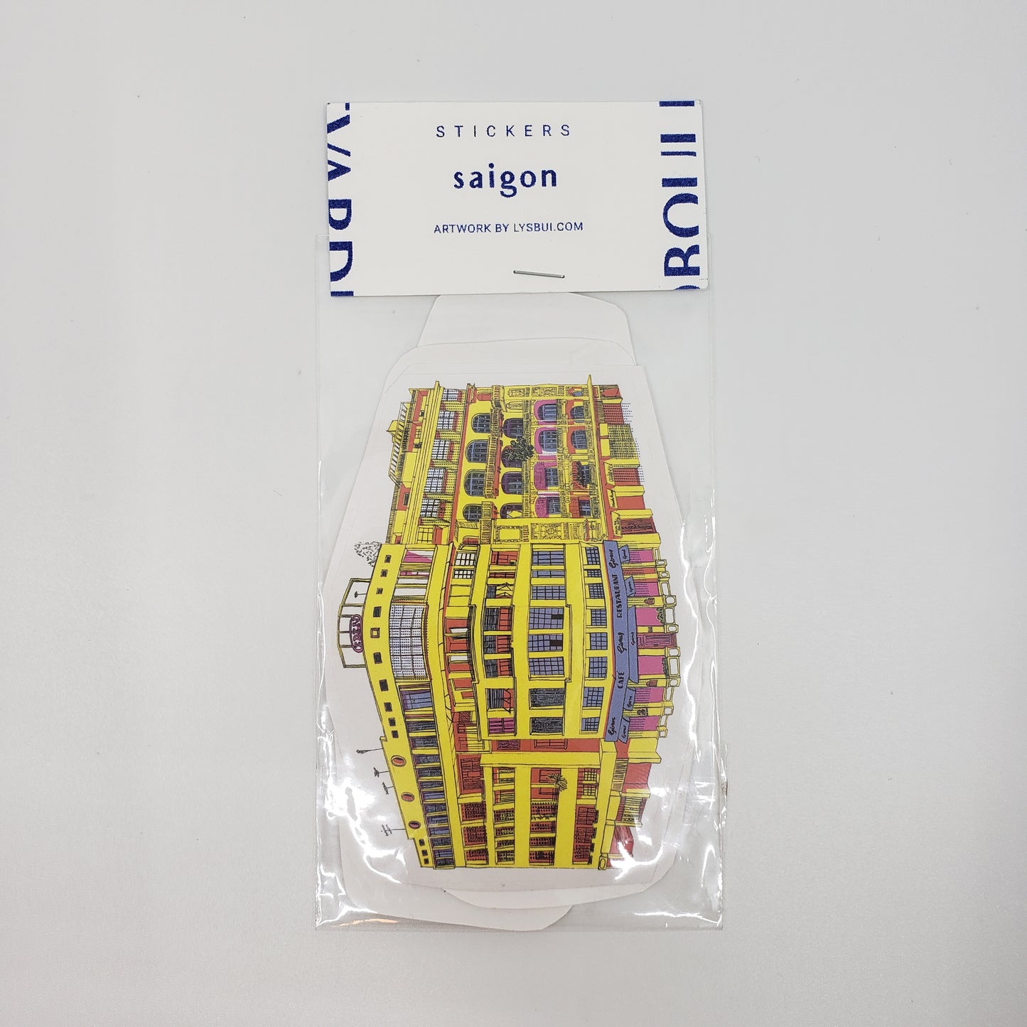 Lys Bui: Saigon Boulevard Stickers