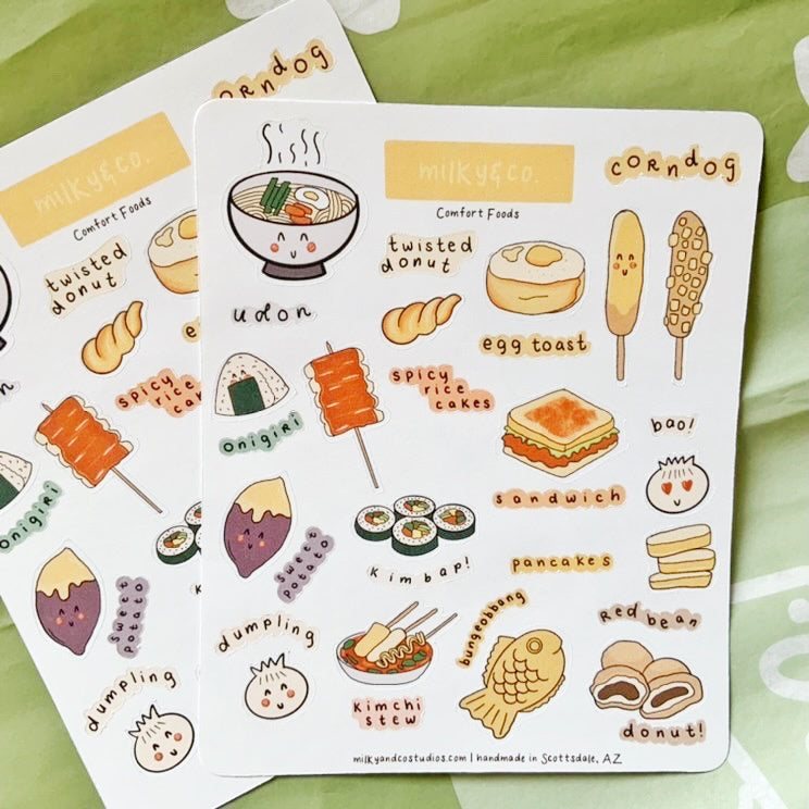 Milky & Co. Studios: Sticker Sheets