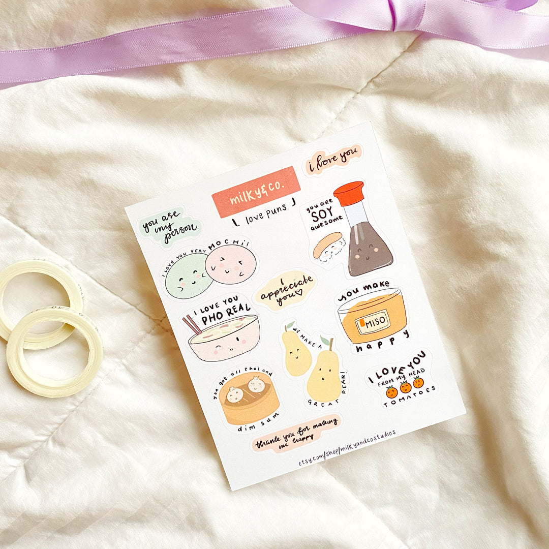 Milky & Co. Studios: Sticker Sheets