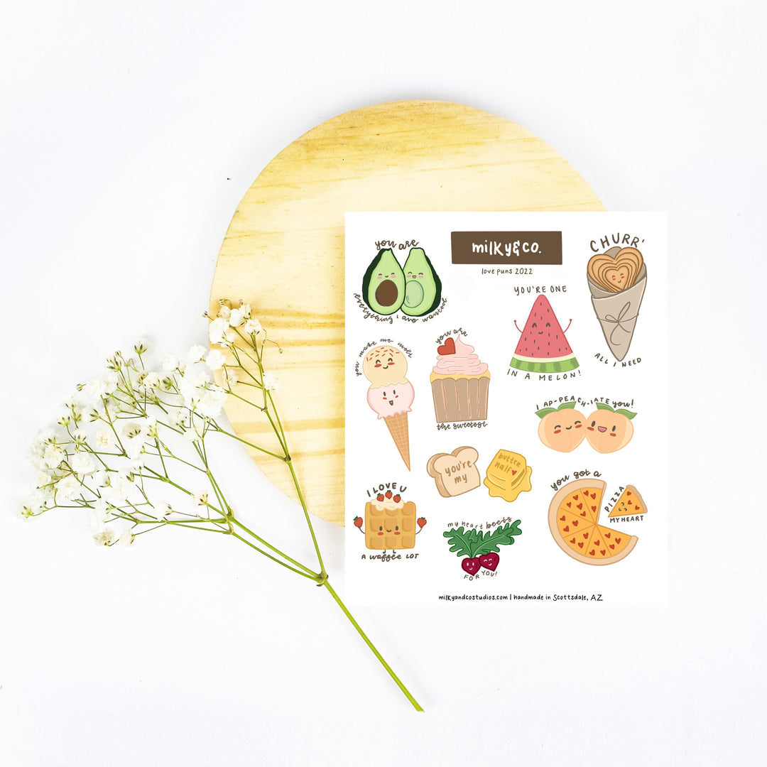 Milky & Co. Studios: Sticker Sheets