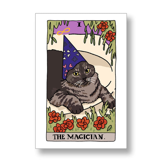 Ping Hatta: Cat Tarot Prints