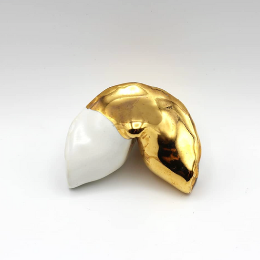 Casey Lin: Ceramic Fortune Cookies