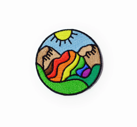 rainbow mountain patch