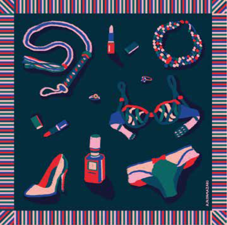 K. N. Yamazaki: Scarves