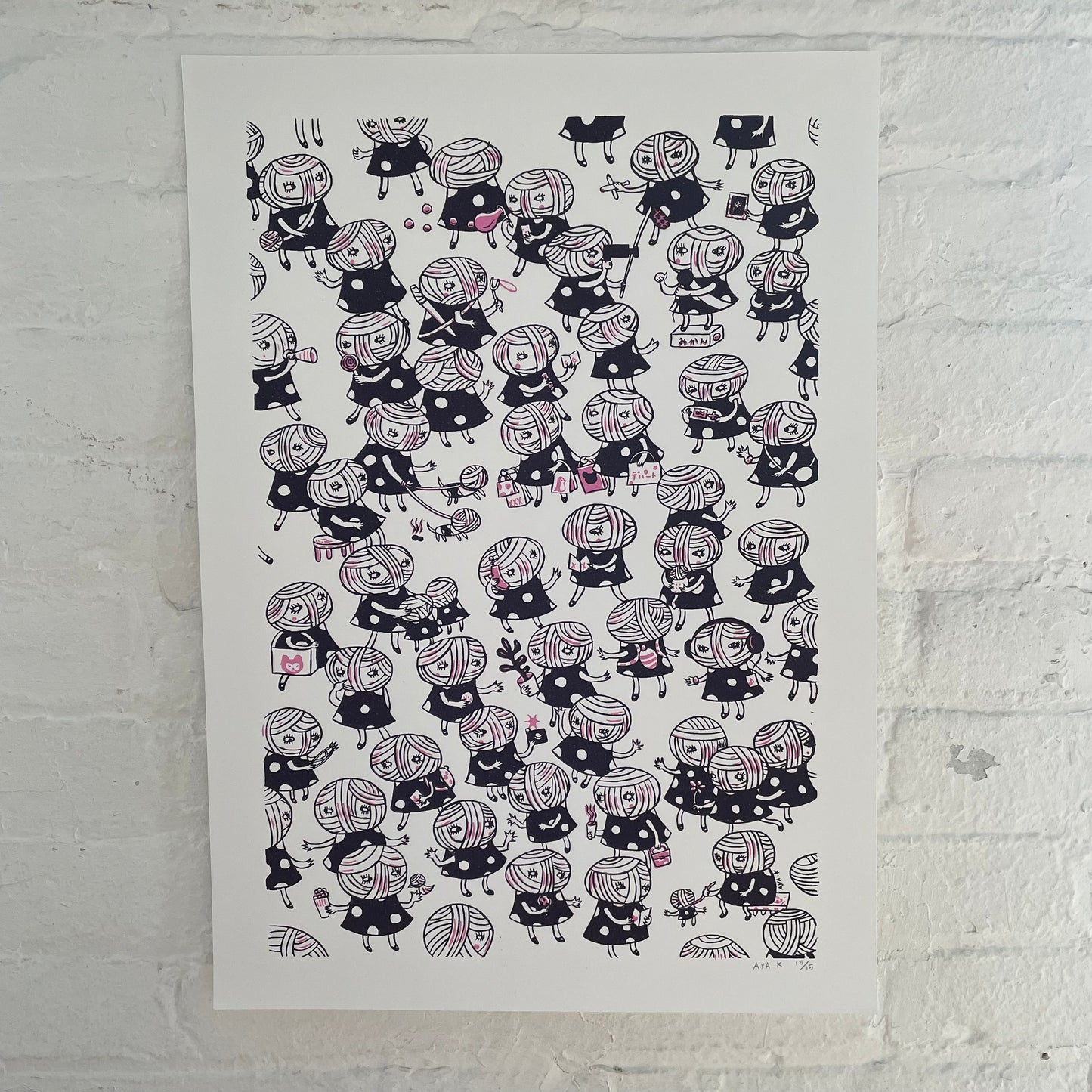 Aya Kakeda: Misc Silkscreen Prints