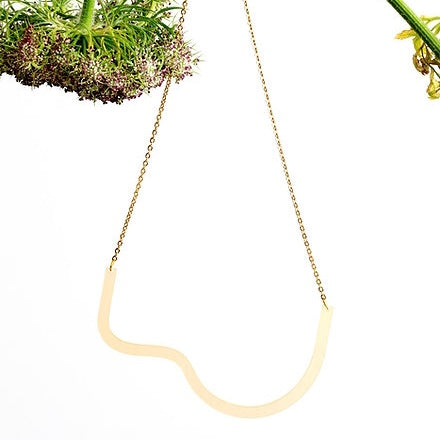 Sunny Side Studio: Curve Appeal Necklace