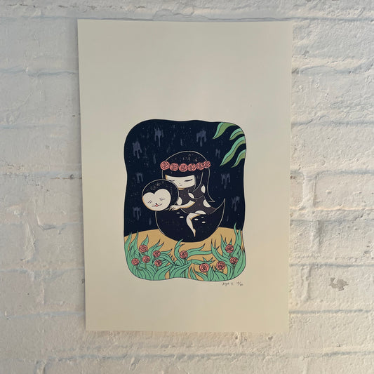 Aya Kakeda: Botanical Girl Prints