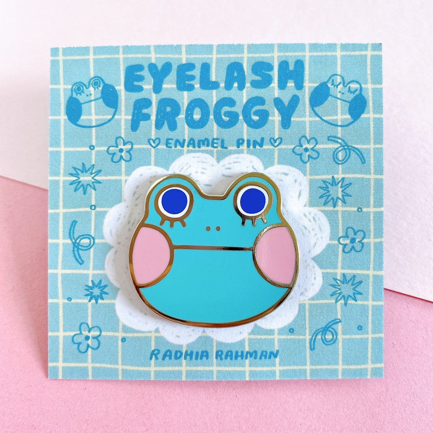 Radhia Rahman: Enamel Pins