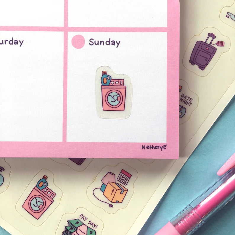 Nethery Engblom: Weekly Planner Sheets