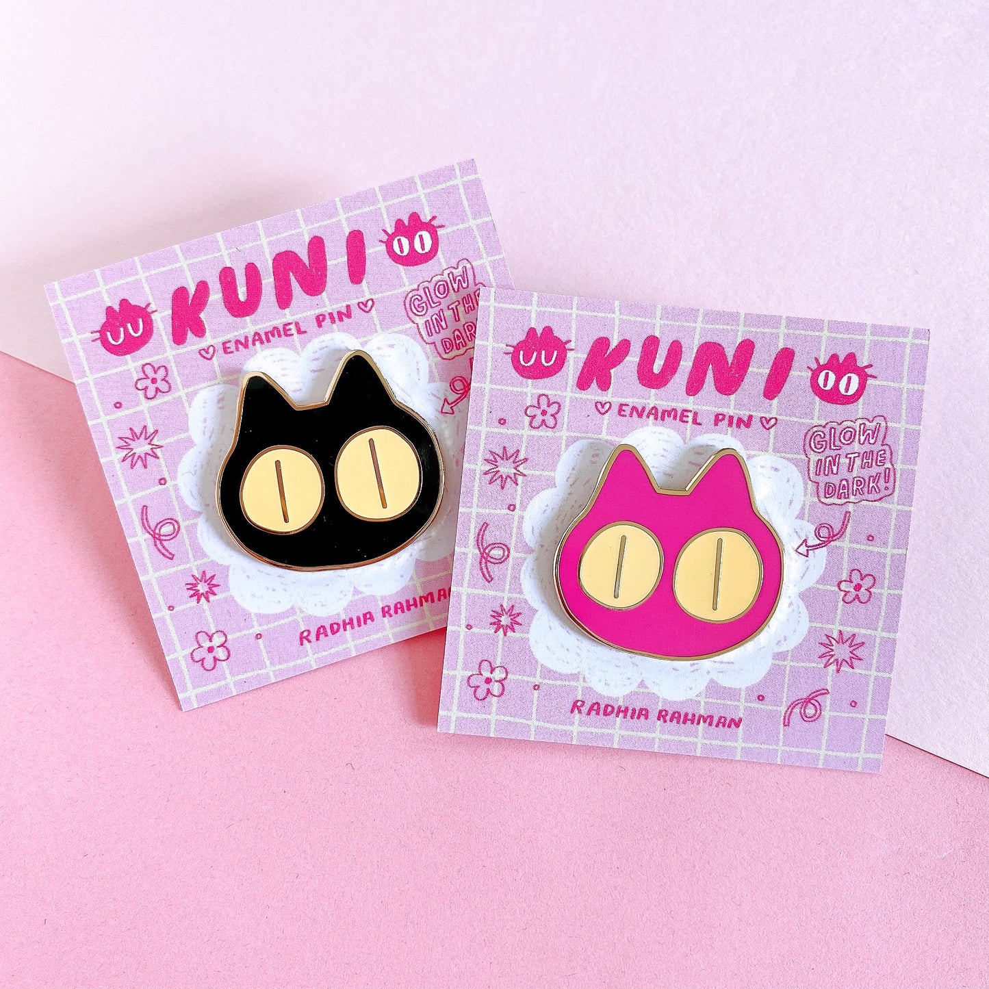Radhia Rahman: Enamel Pins