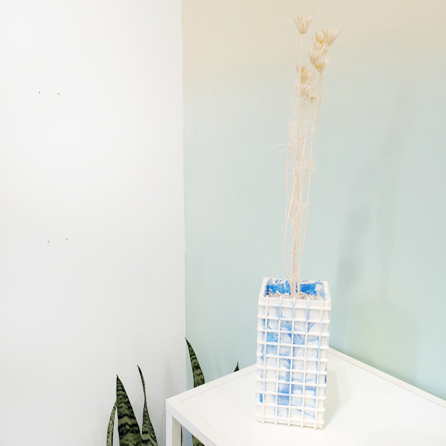 Uni-Form LLC: Opaque Cloud Grout Vase 1