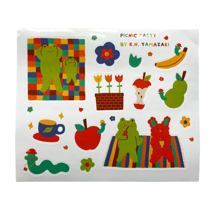 K. N. Yamazaki: Sticker Sheets