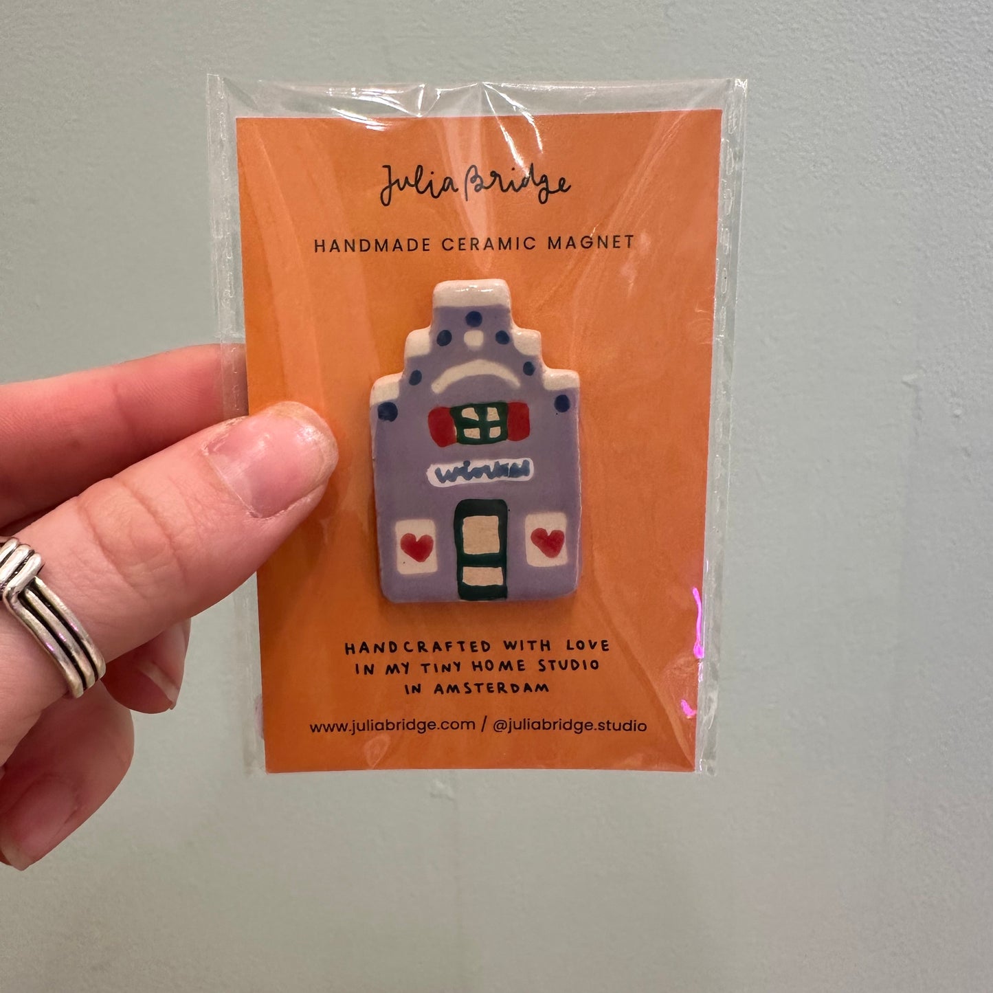 Julia Bridge: Tiny Ceramic Magnets (assorted)