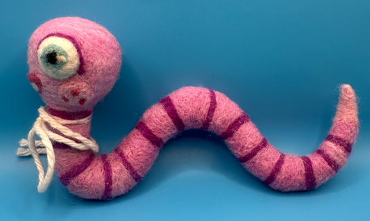 ShinYeon Moon: Felted Worm (NFS)