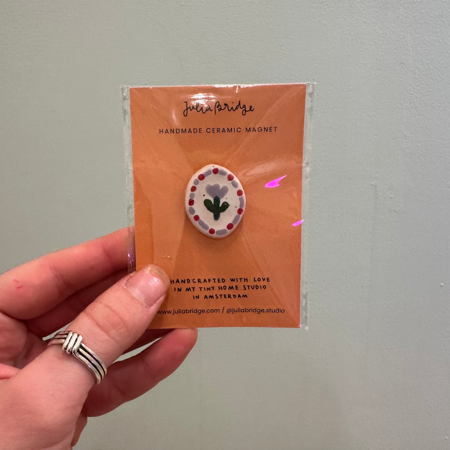 Julia Bridge: Tiny Ceramic Magnets (assorted)