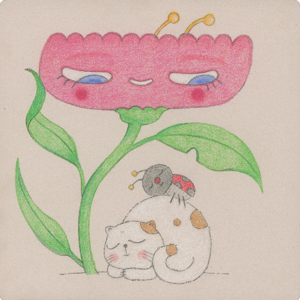 ShinYeon Moon: Tulip Cat