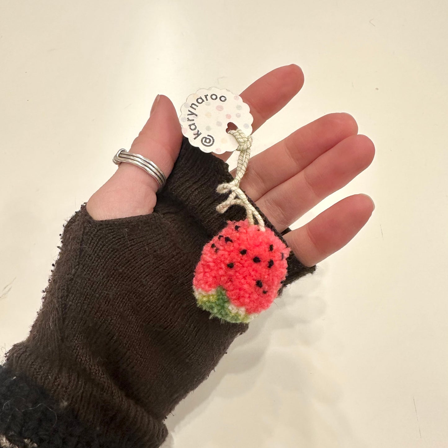 Karyn Lao: Pompom Keychains