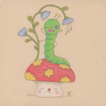 ShinYeon Moon: Bluebell Caterpillar