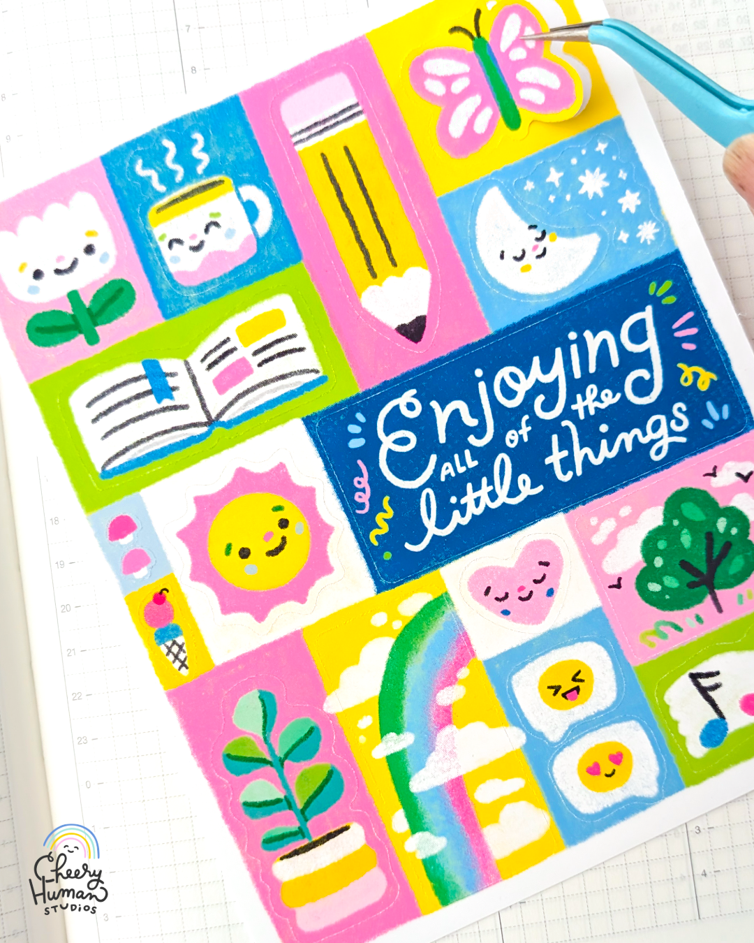 Cheery Human Studios: Sticker Sheet