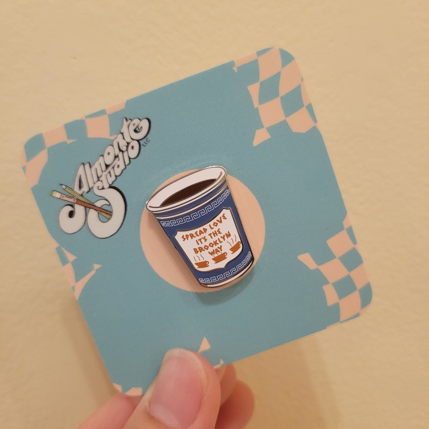 Almonte Studio: Spread Love Enamel Pin