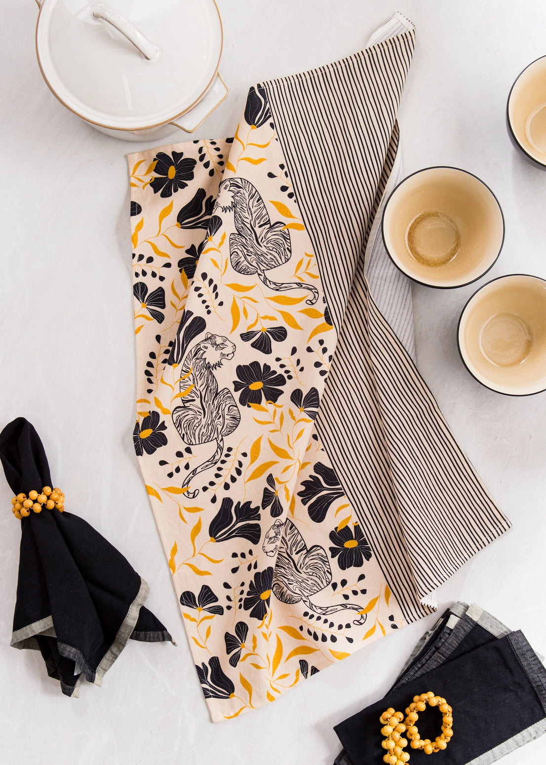 Amicreative: Tiger Tea Towel