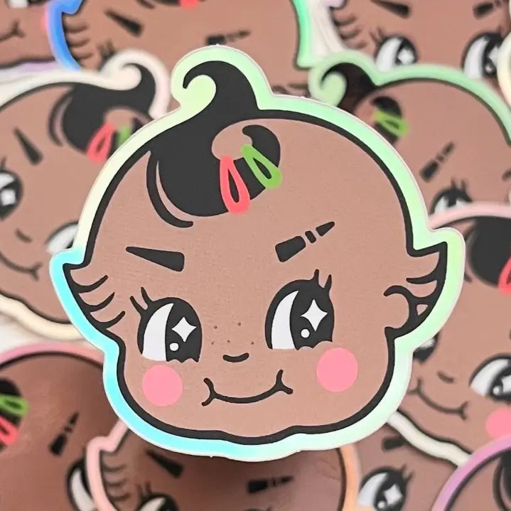 Bre's Tiny Print Shop: Kewpie Sticker
