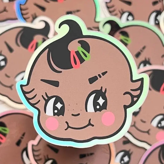 Bre's Tiny Print Shop: Kewpie Sticker