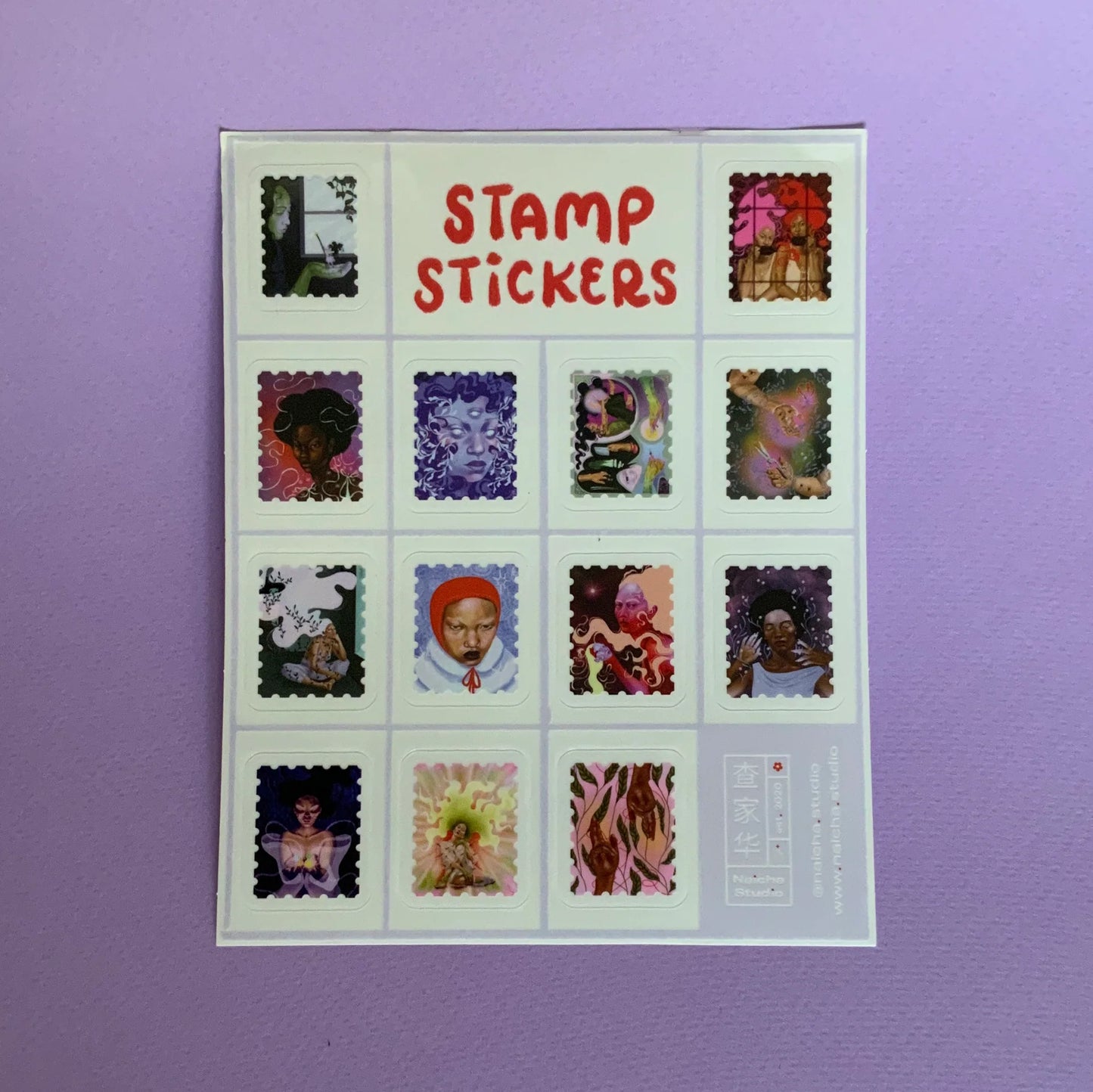 Naicha Studio: Sticker Sheets