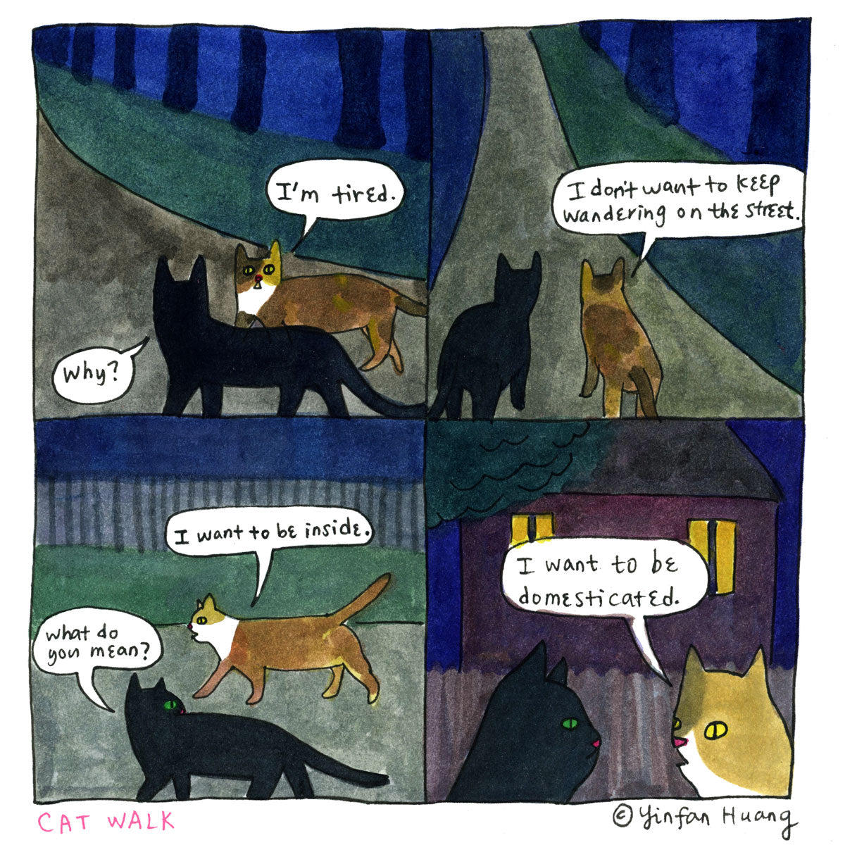 Yinfan Huang: Cat Walk