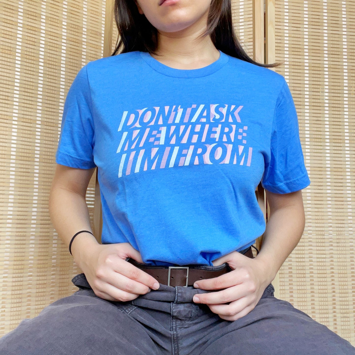 Diana Ho: Don't Ask Me Where I'm From T-shirt