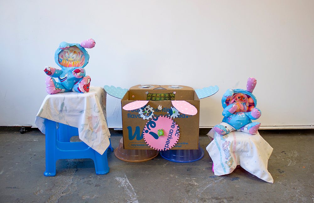 Diane Zhou: Time Traveling Stuffed Rabbit Twins (NFS) – From Here to Sunday