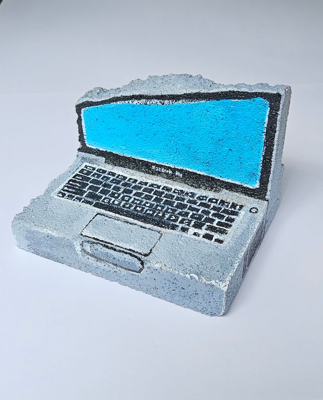 Betty Rubble: MacBook