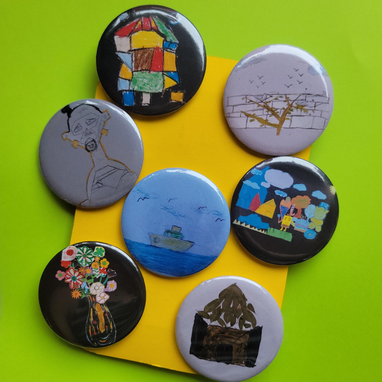 Frameless Collective: Buttons & Magnets