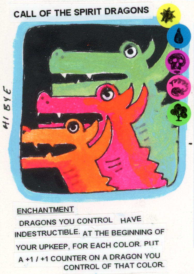 HiBye: Secret Layer Cards