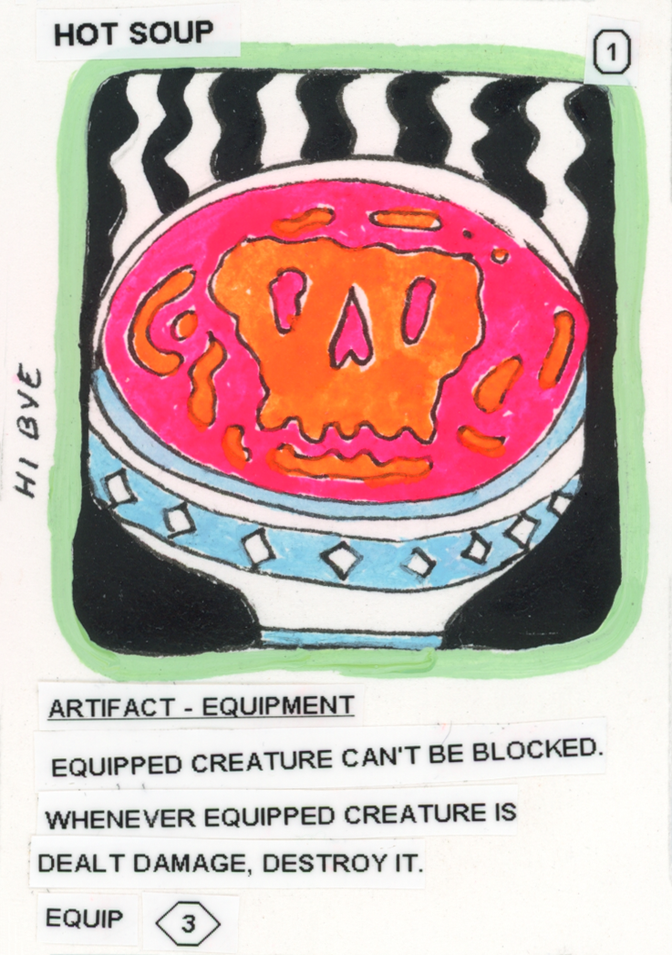 HiBye: Secret Layer Cards