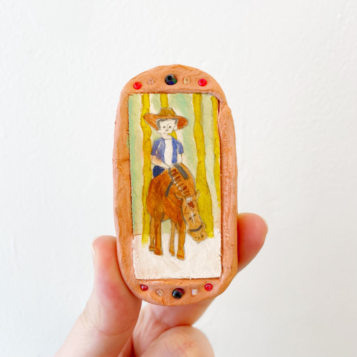 Glary Wu: Terracotta Frames with Drawing