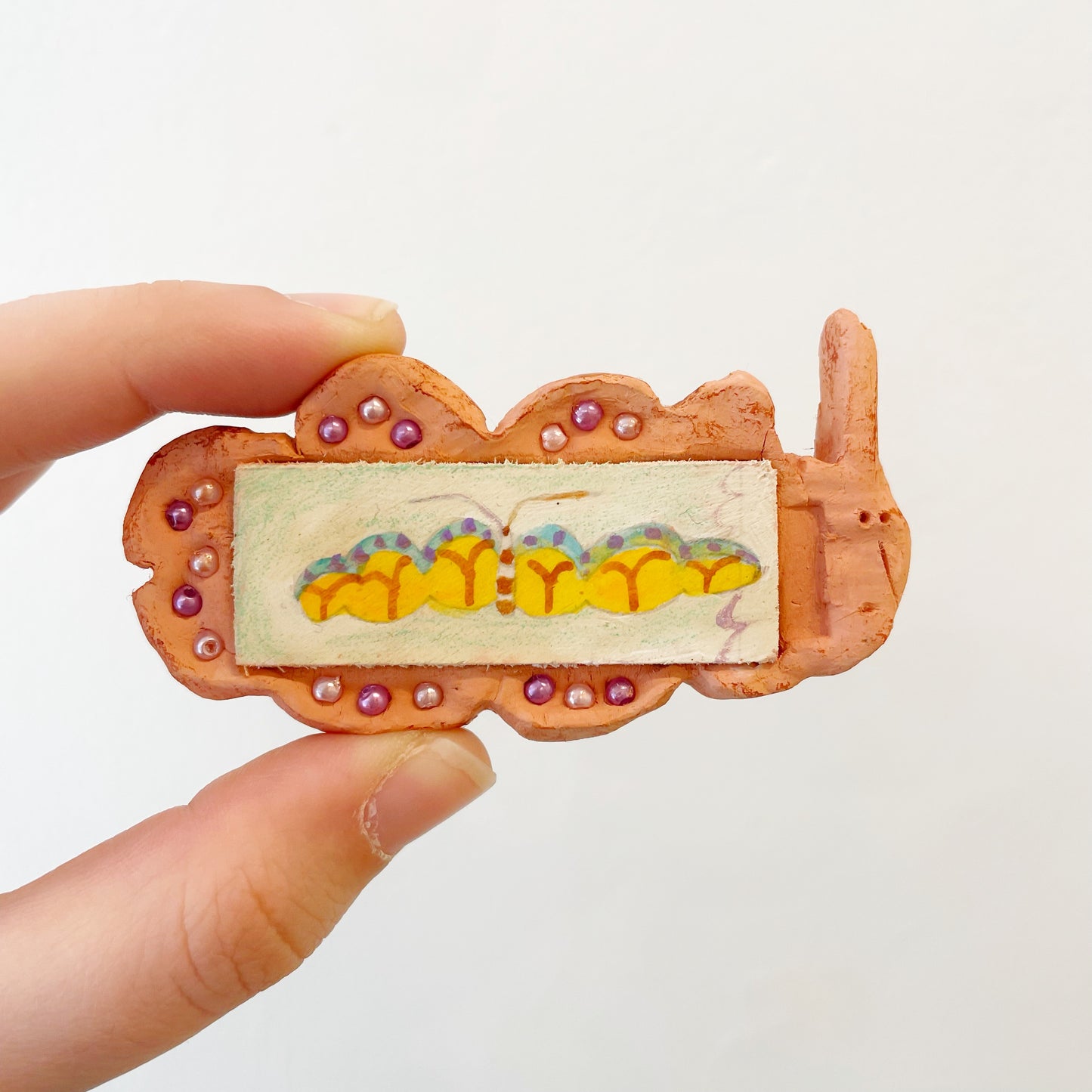 Glary Wu: Terracotta Frames with Drawing