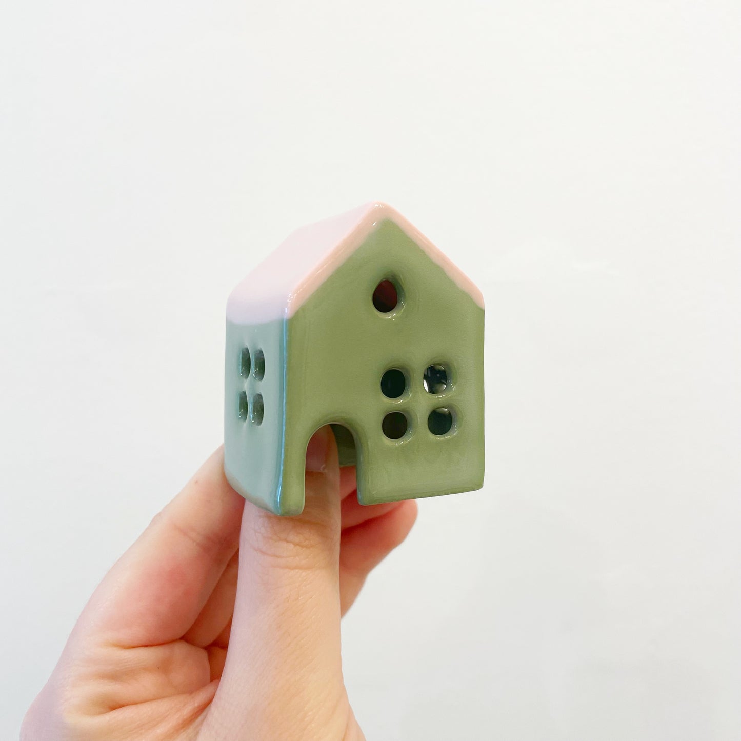 Pink Hill: Mini Ceramic Houses (PH)