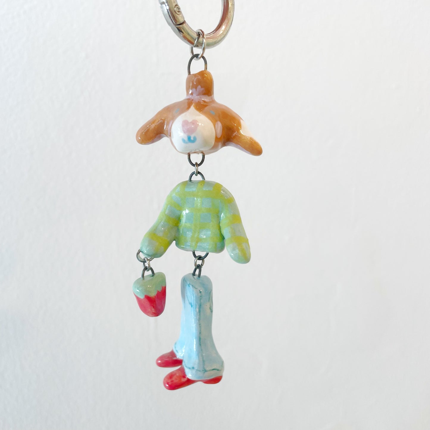Anita Miklavcic: Tiny Besties Ceramic Keychains (assorted)