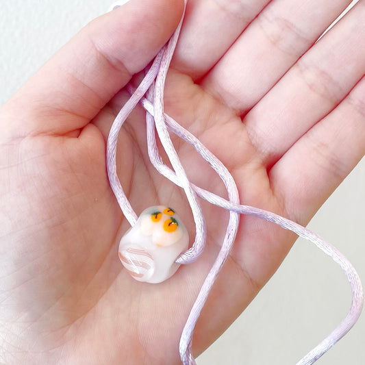 Lawn Bowls: Glass Charm Necklaces (assorted)