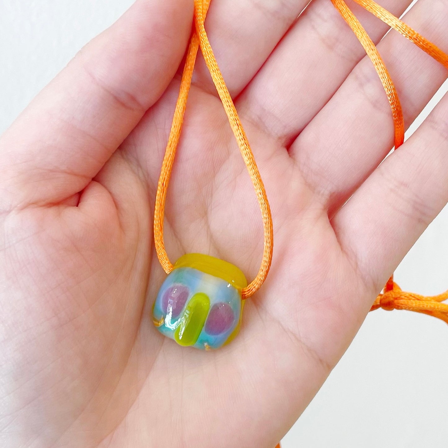Lawn Bowls: Glass Charm Necklaces (assorted)