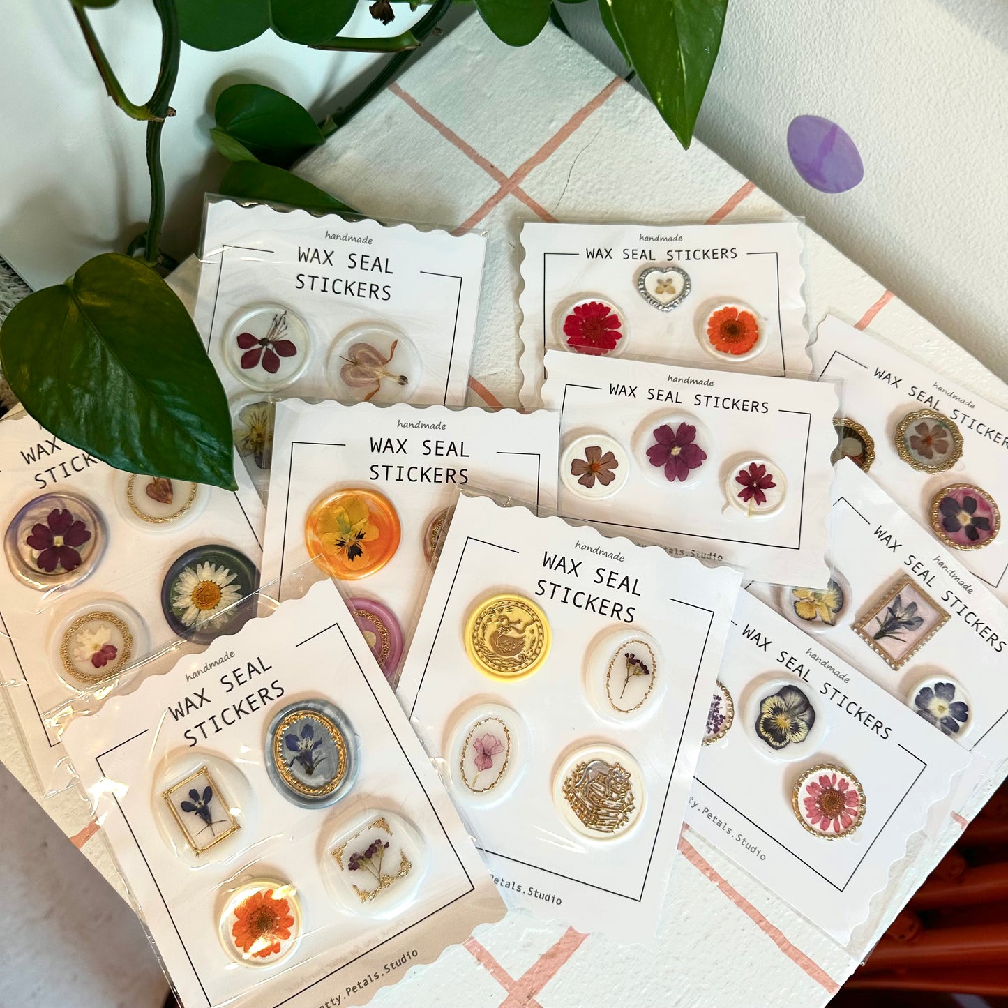 Pretty Petals Studio: Wax Seal Stickers