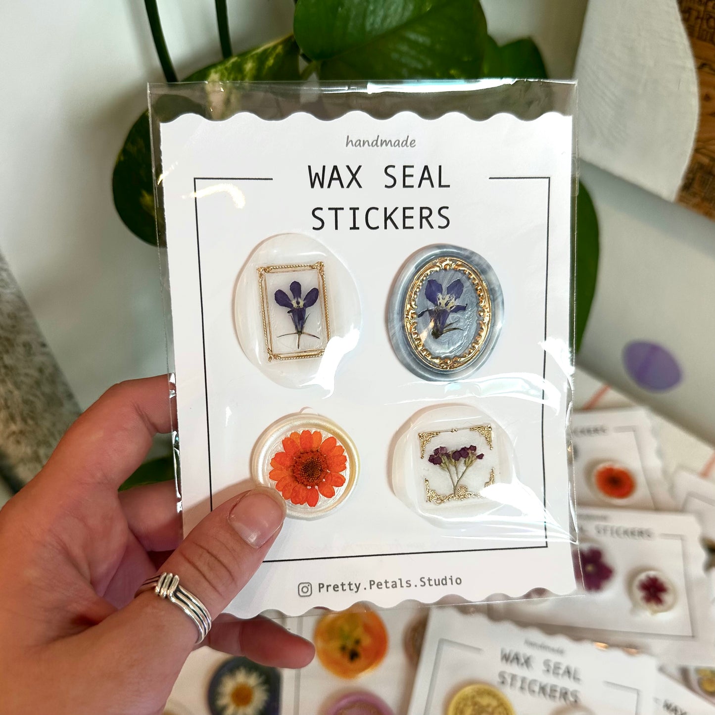 Pretty Petals Studio: Wax Seal Stickers