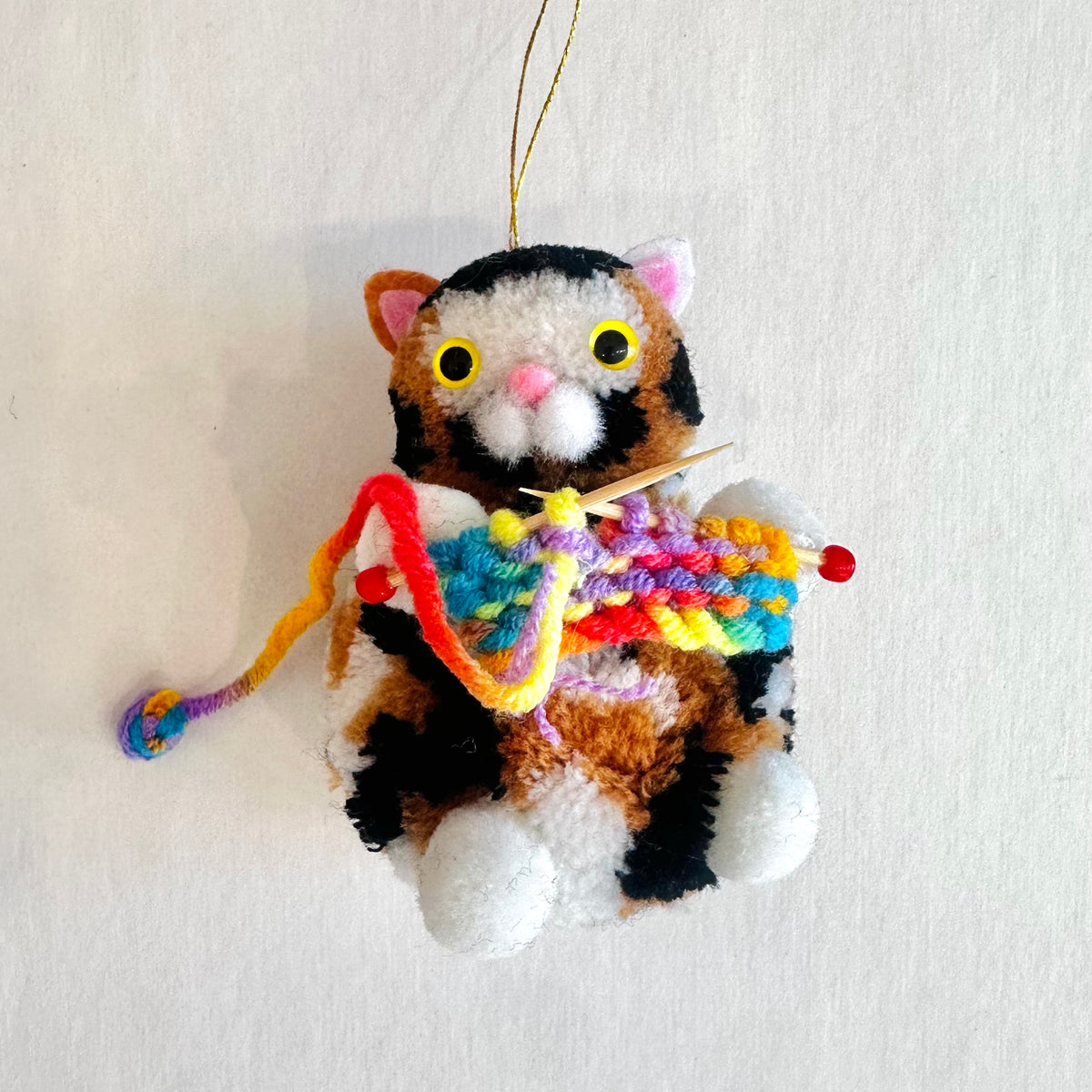 Lucky Horse Press: Pom Pom Ornaments