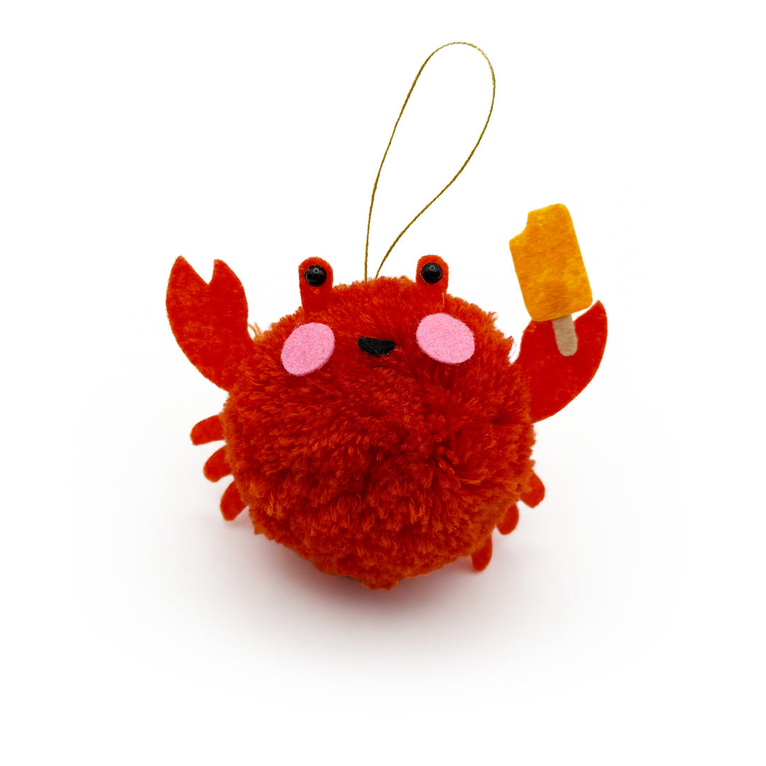 Lucky Horse Press: Pom Pom Ornaments