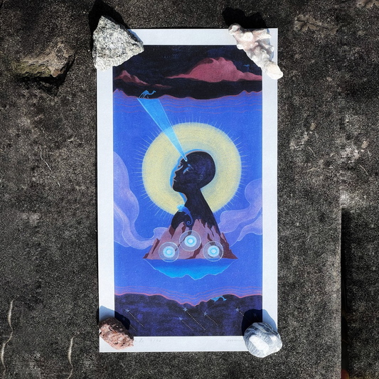 mosswater: Black Spring Prints