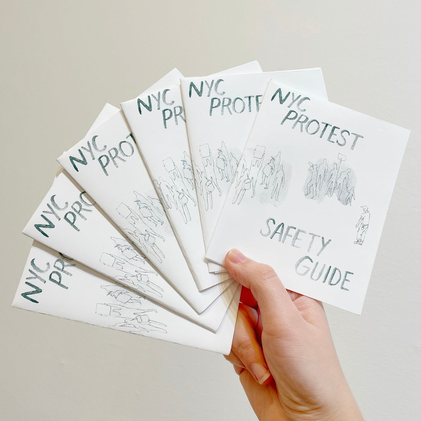 Jia Sung: NYC Protest Safety Guide Zine