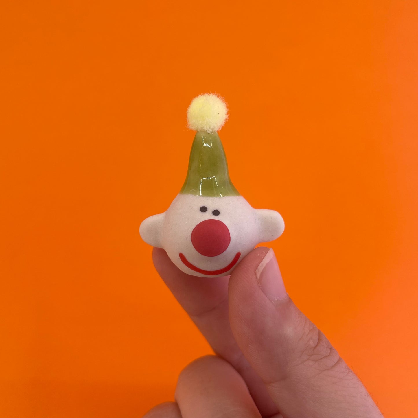 Rolly Poly Studios - Tiny Ceramic Clowns