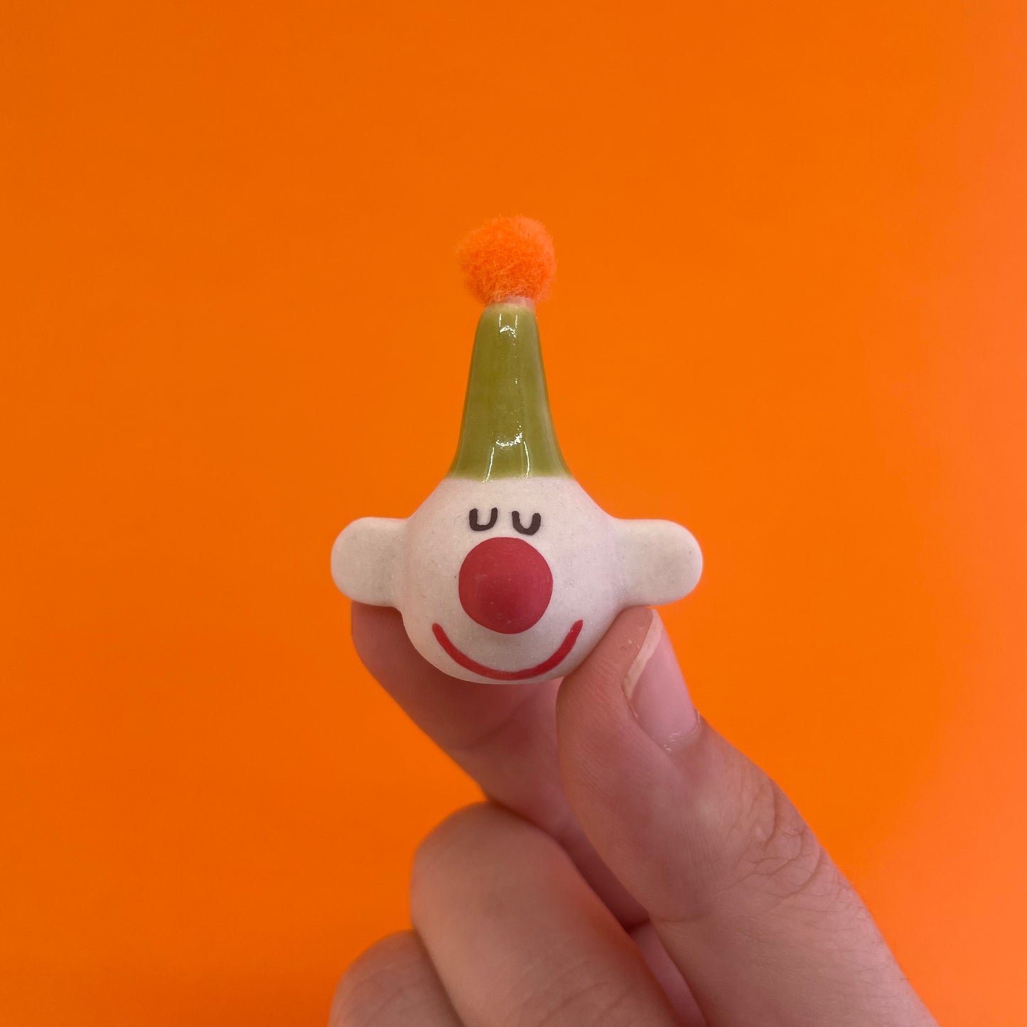 Rolly Poly Studios - Tiny Ceramic Clowns