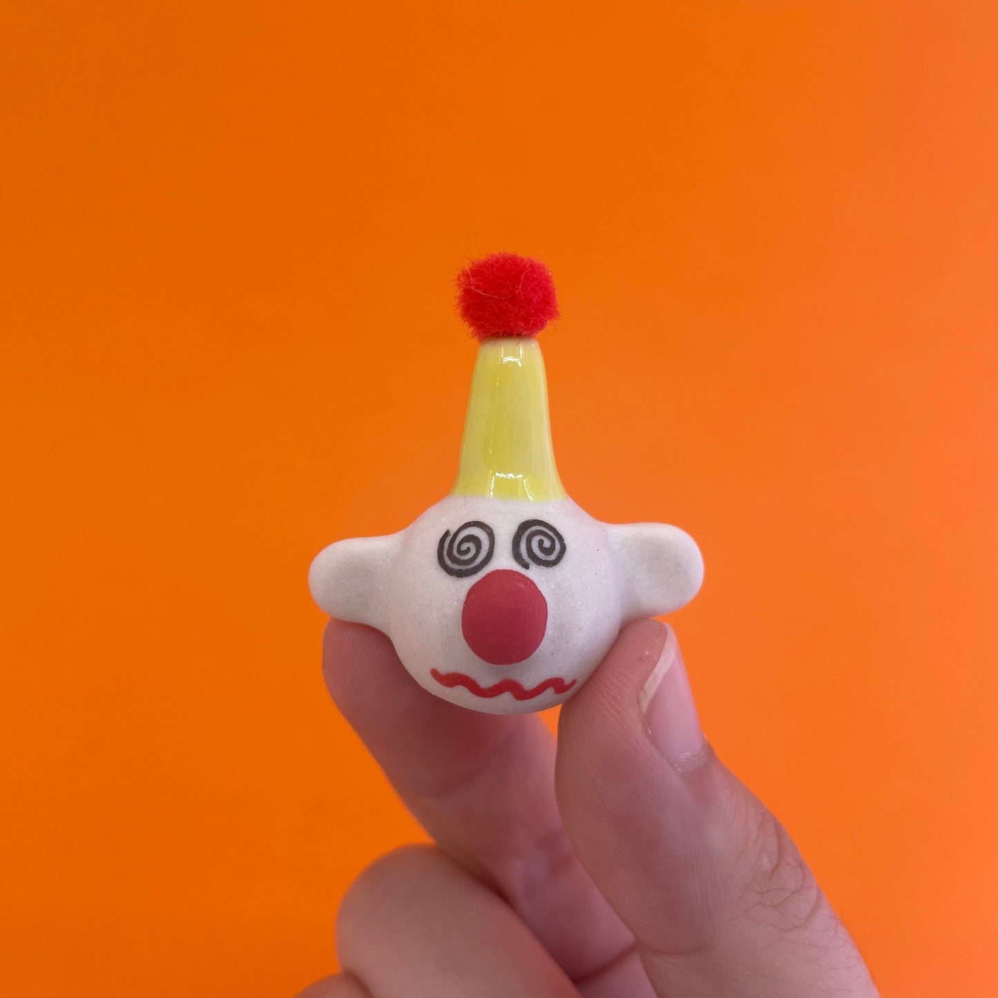Rolly Poly Studios - Tiny Ceramic Clowns